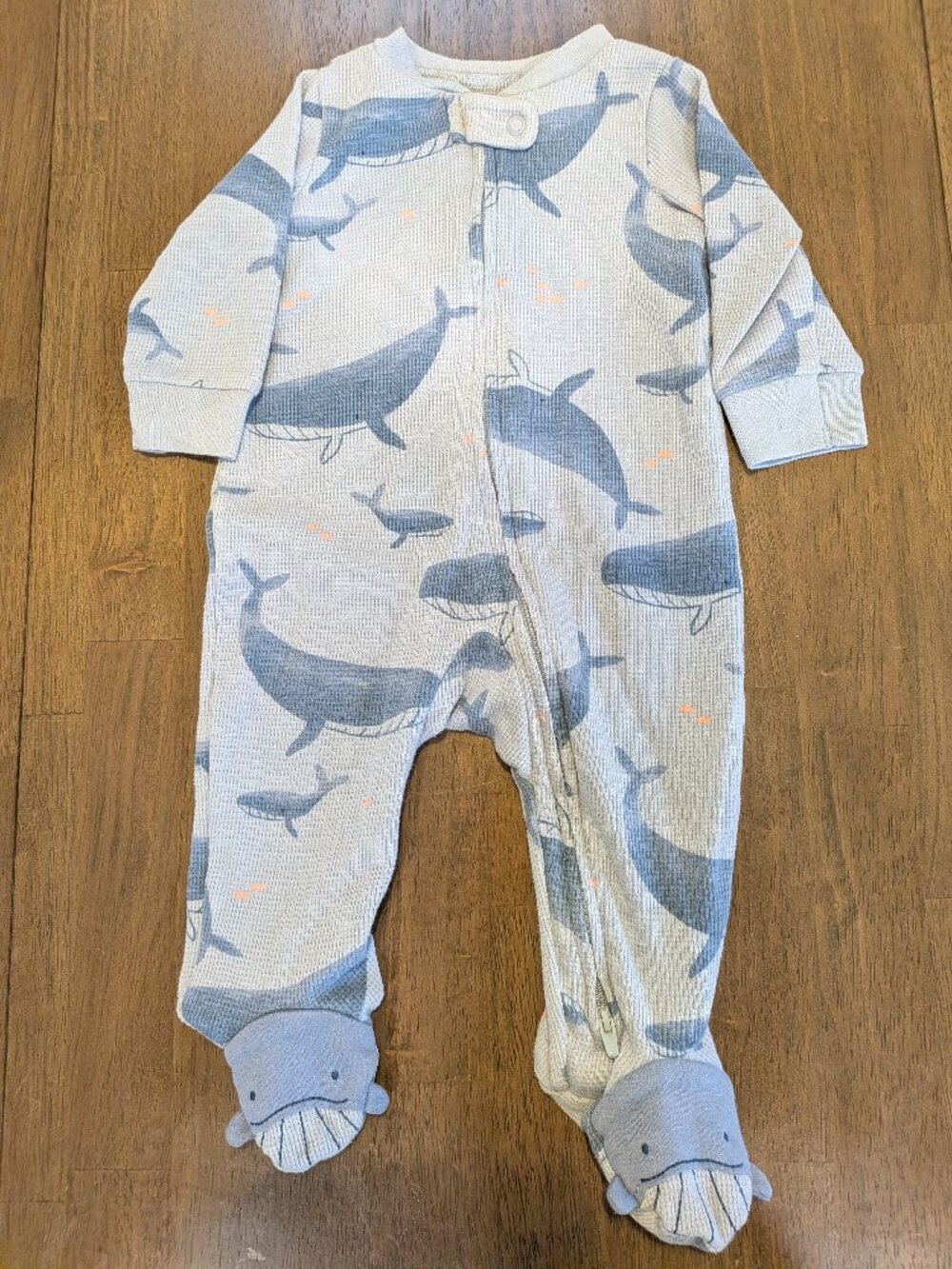 Baby boys 6mo Whales bodysuit